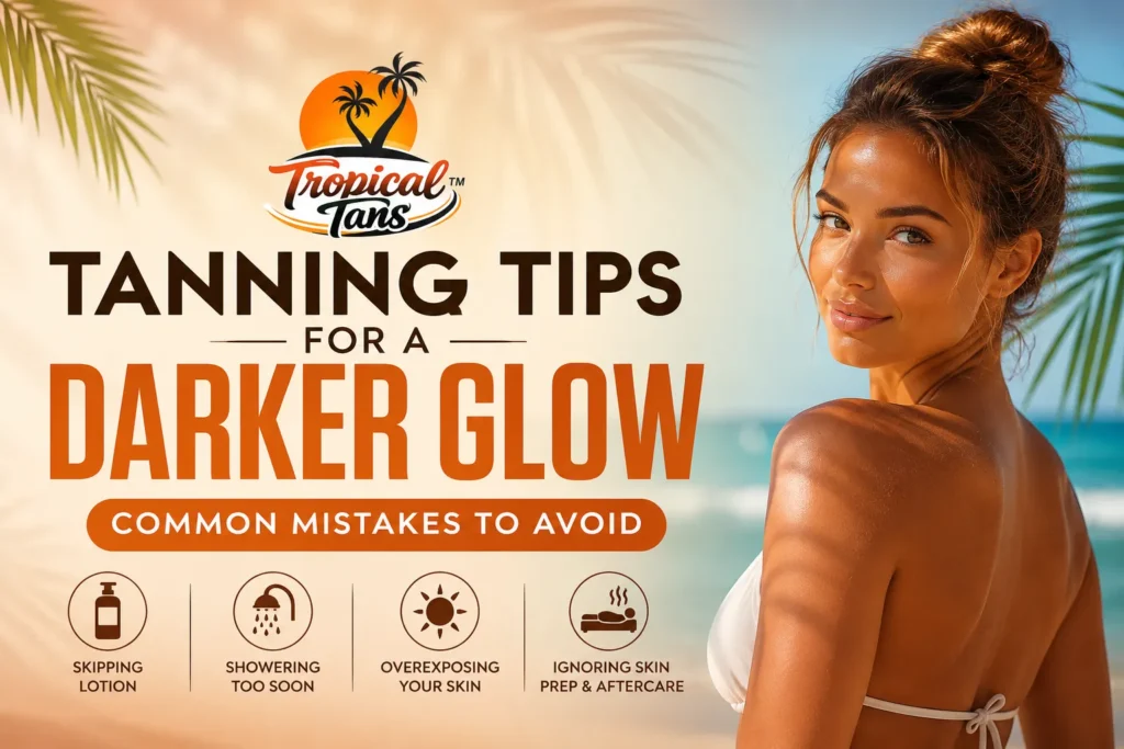 Tanning Tips for a Darker Glow: Common Mistakes to Avoid