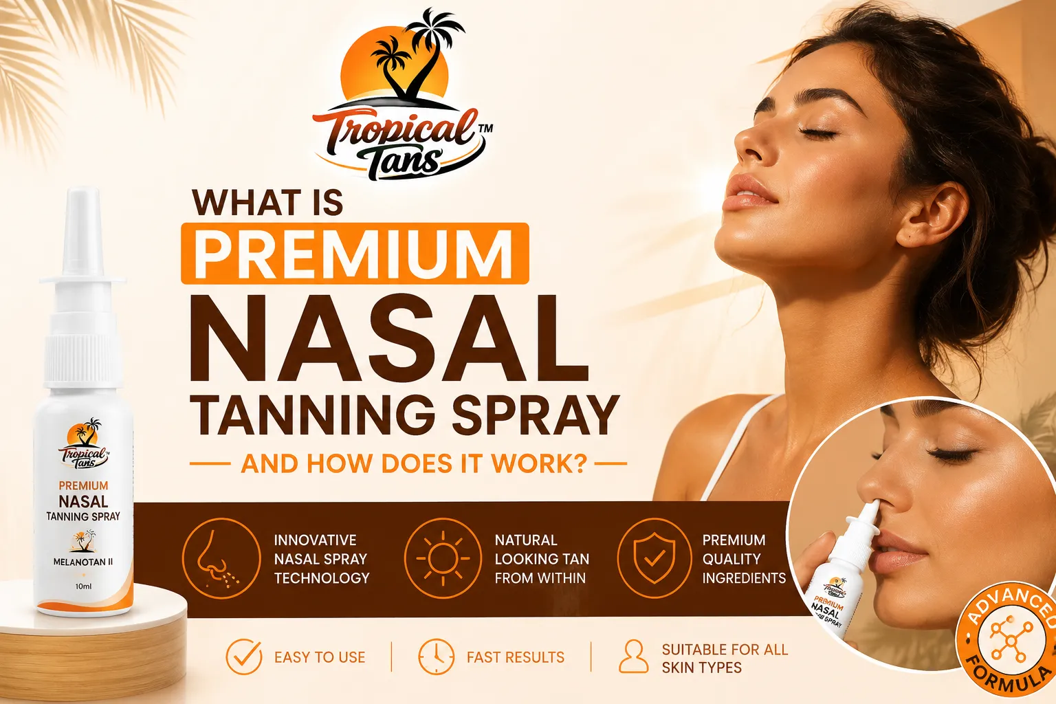 melanotan nasal spray results You Should Avoid Using Tanning Sprays Blog - Tropical Tans